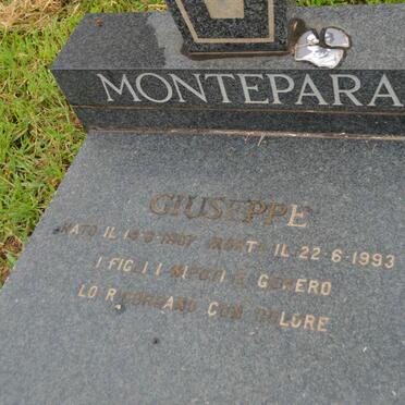 MONTEPARA Giuseppe 1907-1993