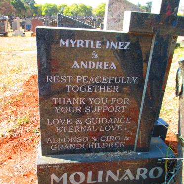 MOLINARO Myrtle Inez :: MOLINARO Andrea