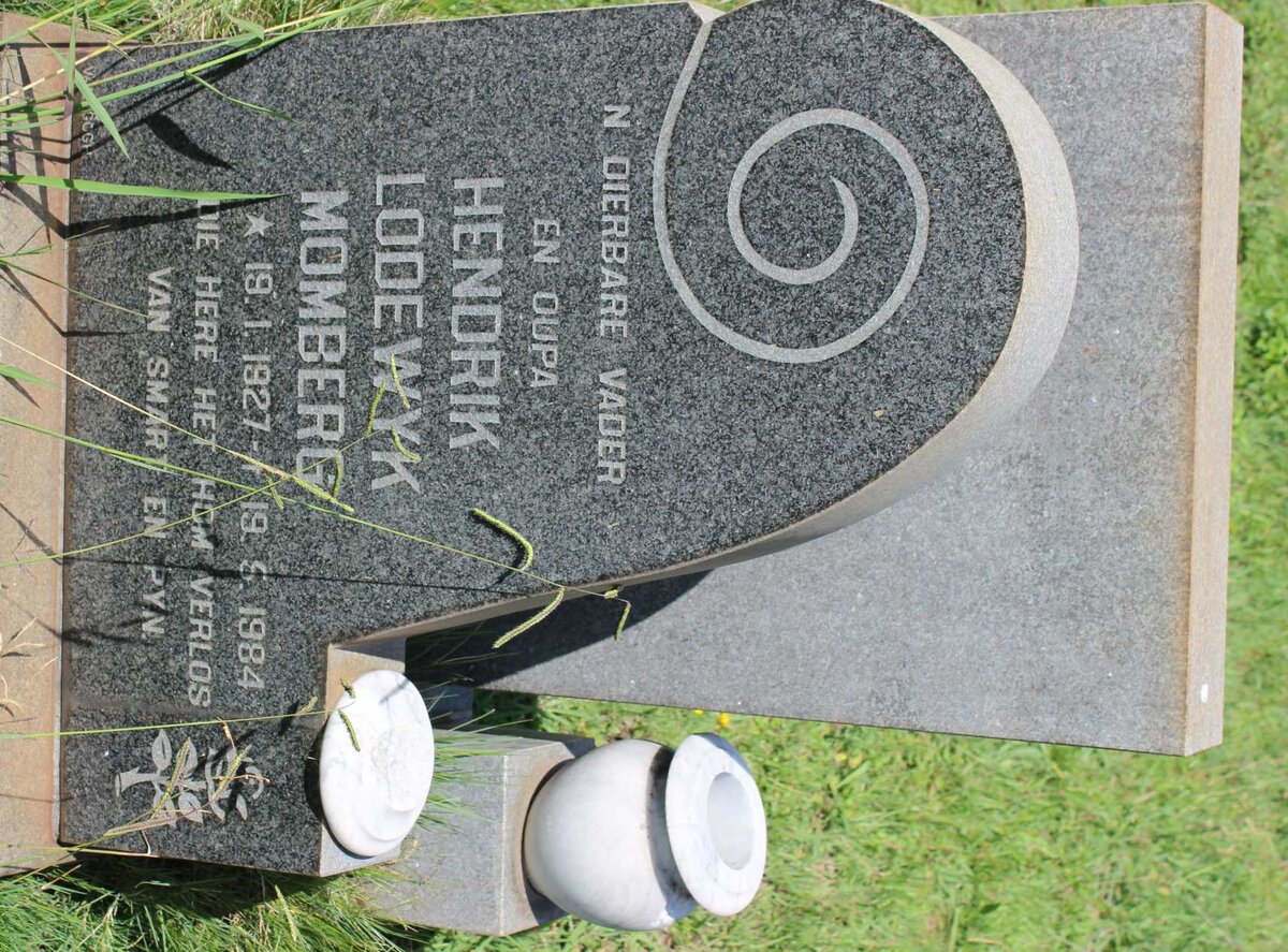 MOMBERG Hendrik Lodewyk 1927-1984