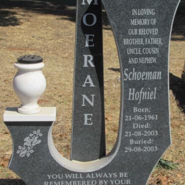 MOERANE Schoeman Hofniel 1961-2003