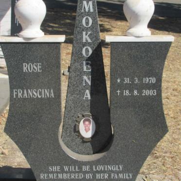 MOKOENA Rose Franscina 1970-2003