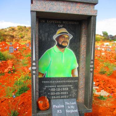 MUNZHEDZI Tshililo Lerato Presley Mohale 1989-2021