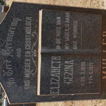 MULLER Elizabeth Gezina 1896-1971