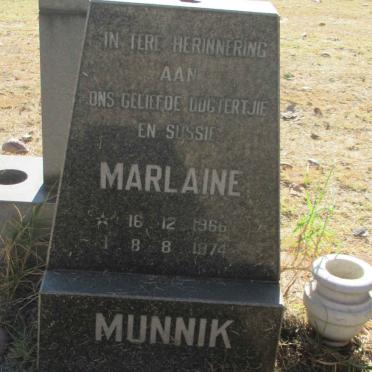 MUNNIK Marlaine 1966-1974