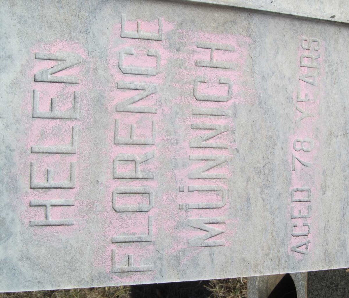 MUNNICH Helen Florence