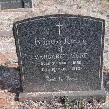 MURE Margaret 1888-1962