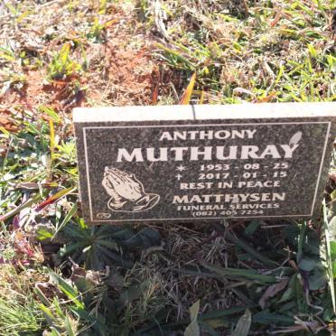 MUTHURAY Anthony 1953-2017