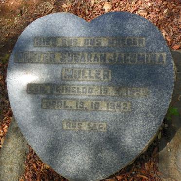 MULLER Hester Susarah Jacomina nee PRINSLOO 1890-1962