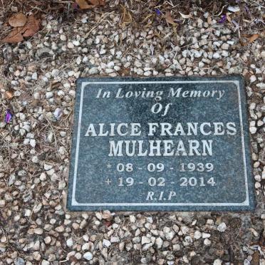 MULLIGAN Jeannie 1908-1960 :: MULHEARN Alice Frances 1939-2014