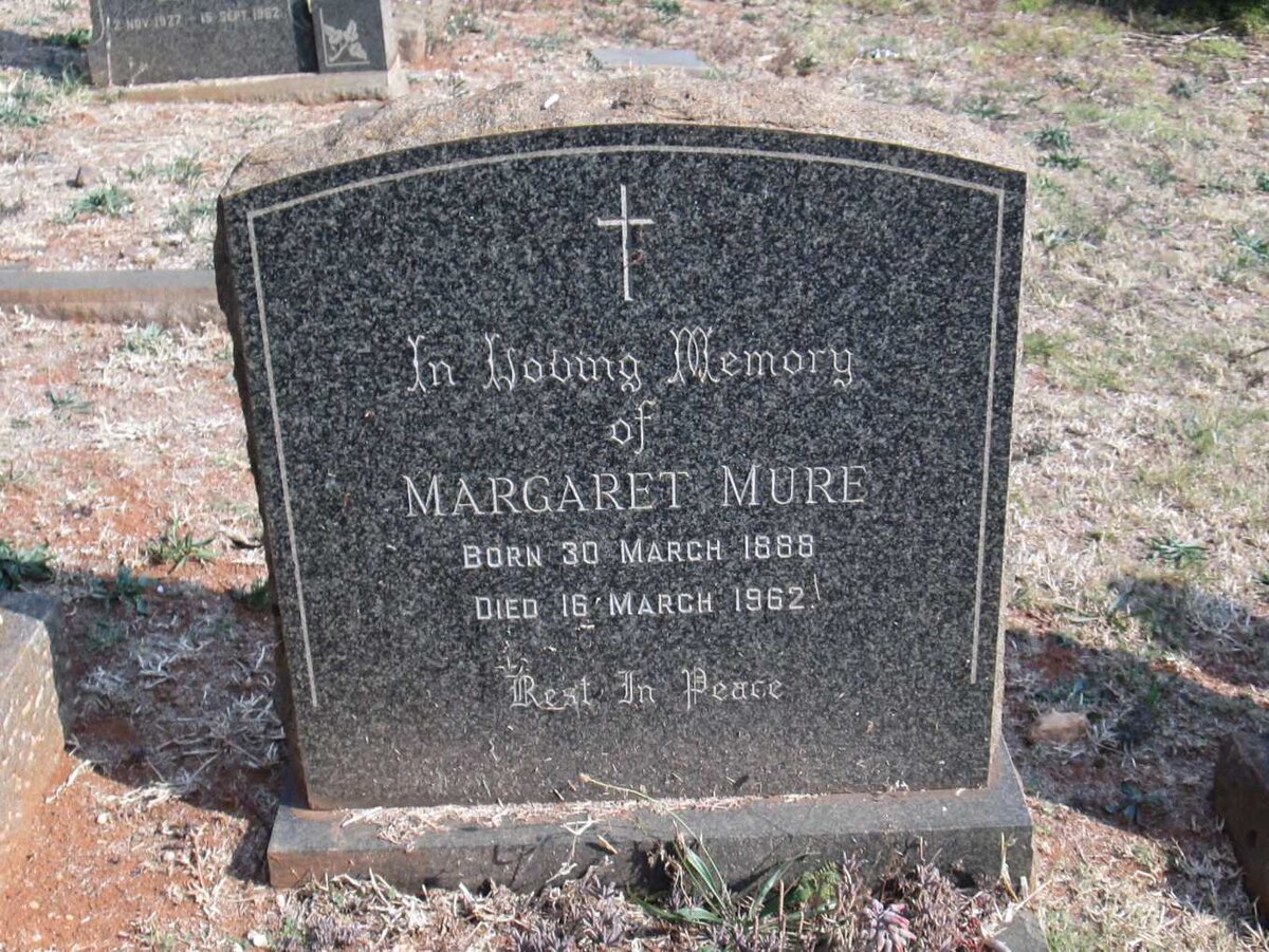 MURE Margaret 1888-1962