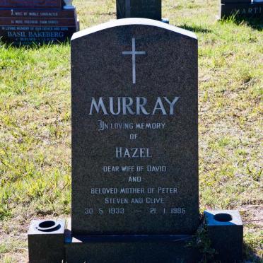 MURRAY Hazel 1933-1985