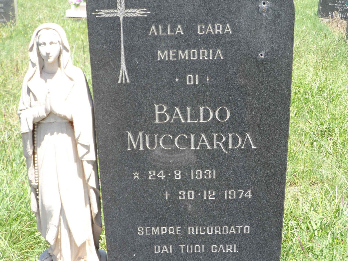 MUCCIARDA Baldo 1931-1974