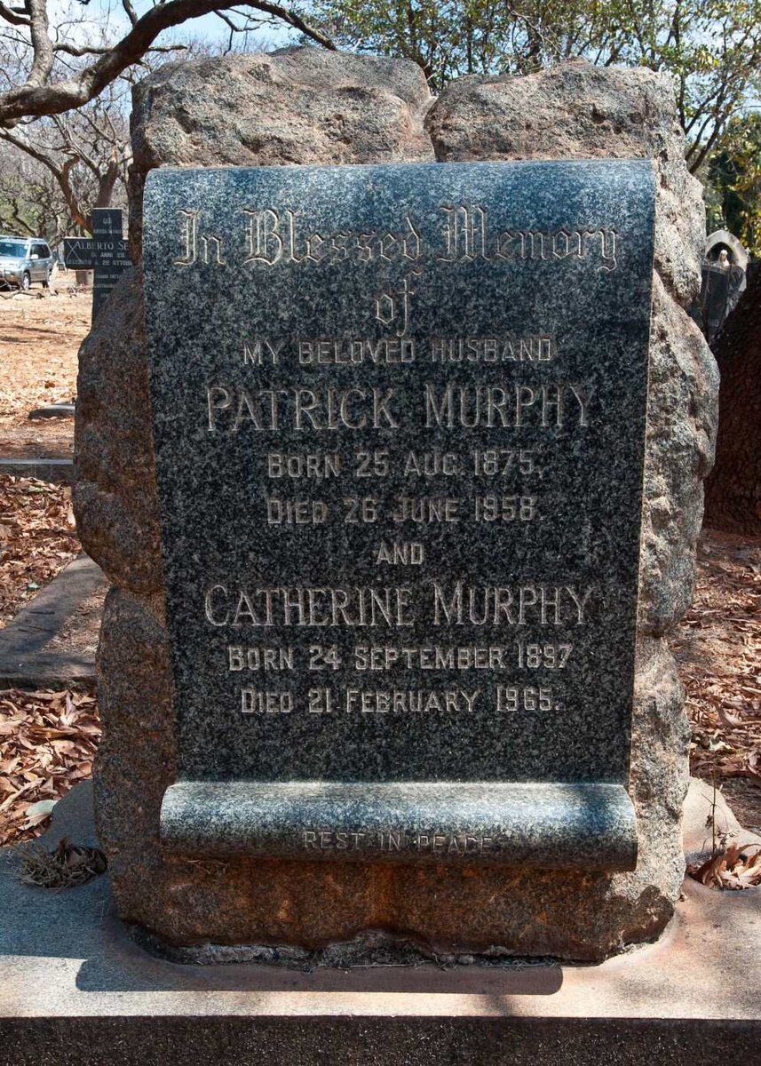 MURPHY Patrick 1875-1958 &amp; Catherine 1897-1965
