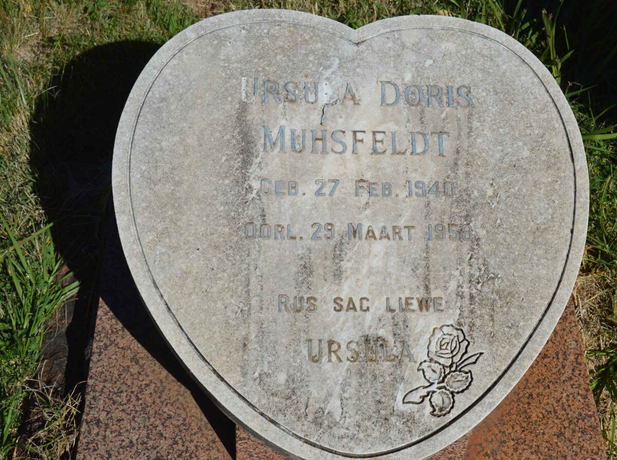 MUHSFELDT Ursula Doris 1940-1958