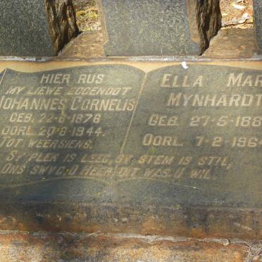 MYNHARDT Johannes Cornelis 1876-1944 &amp; Ella Maria 1886-1964