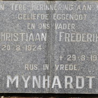 MYNHARDT Christiaan Frederik 1924-1977