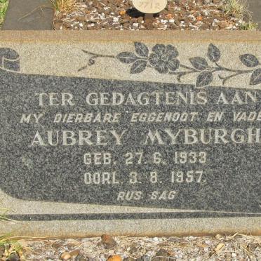 MYBURGH Aubrey 1933-1957