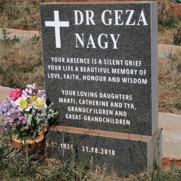 NAGY Geza 1924-2018