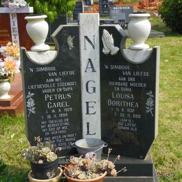NAGEL Petrus Carel 1928-1994 &amp; Louisa Dorithea 1932-2012