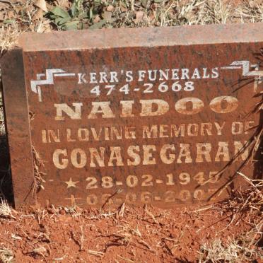 NAIDOO Gonase Garan 1940-2005