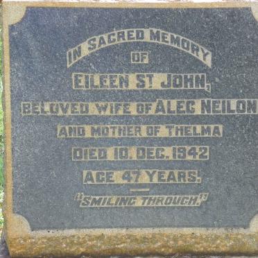 NEILON Eileen St. John -1942