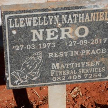 NERO Llewellyn Nathaniel 1973-2017
