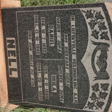 NELL Daniel 1882-1952 &amp; Heila 1888-1955