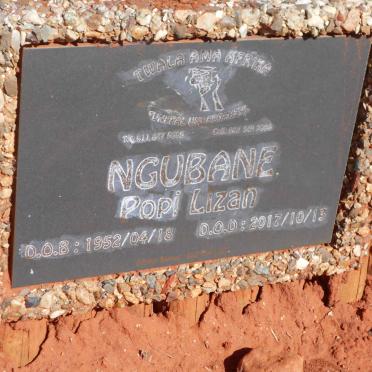 NGUBANE Popi Lizan 1952-2017
