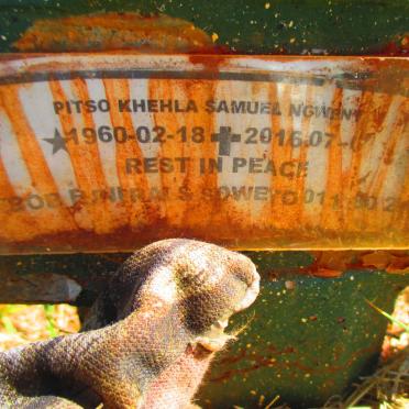 NGWENI Pitso Khehla Samuel 1960-2016