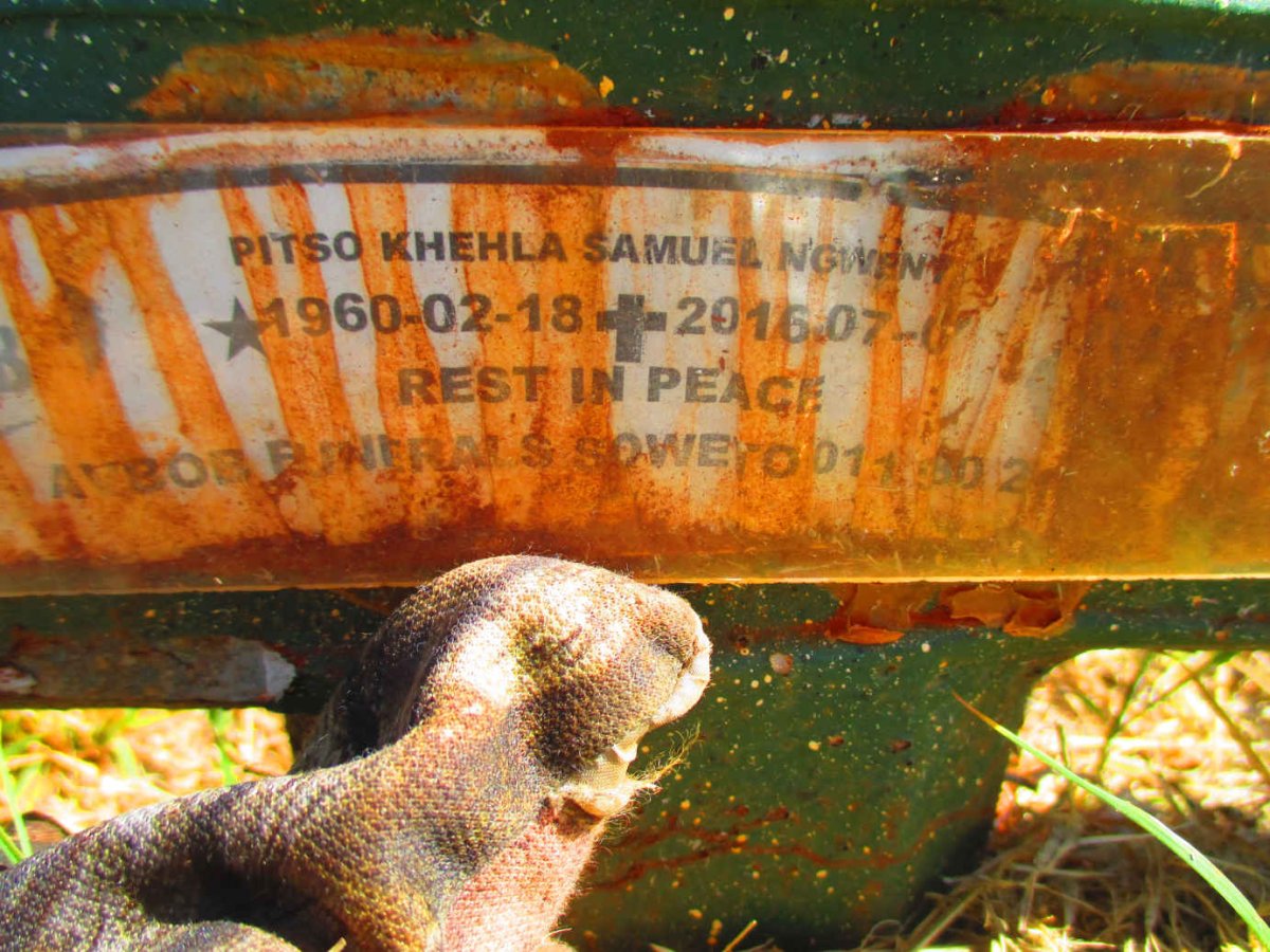 NGWENI Pitso Khehla Samuel 1960-2016