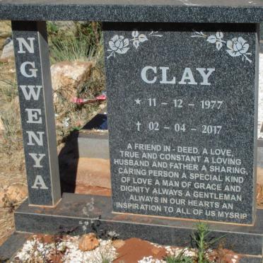 NGWENYA Clay 1977-2017