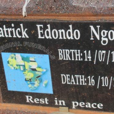 NGOYI Patrick Edondo 1987-2018