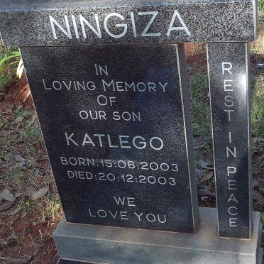 NINGIZA Katlego 2003-2003