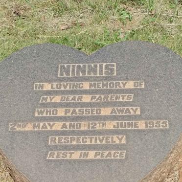 NINNIS Victor Llewellyn -1955 :: Hannah STUART -1955