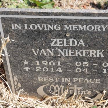 NIEKERK Zelda, van 1961-2014