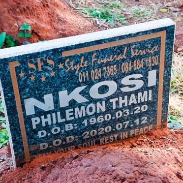 NKOSI Philemon Thami 1960-2020