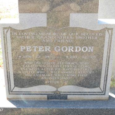 NOURSE Peter Gordon 1956-2011