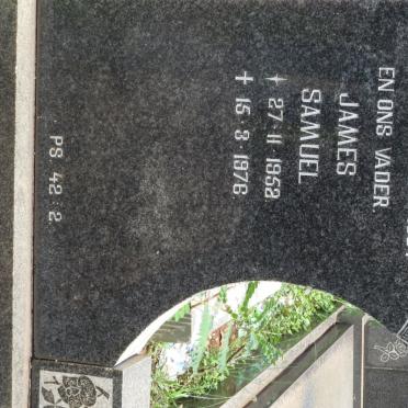 NORTJE James Samuel 1952-1976