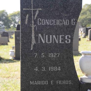 NUNES Conceicao G. 1927-1984