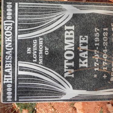 NTOMBI Kate 1957-2021