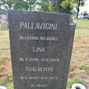 PALLAVICINI Adalberto 1900-1977 &amp; Lina 1902-1969