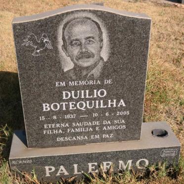 PALERMO Duilio Botequilha 1937-2005