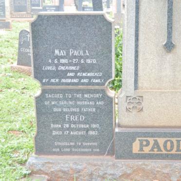 PAOLA Labeebie -1950 :: PAOLA Fred 1910-1962