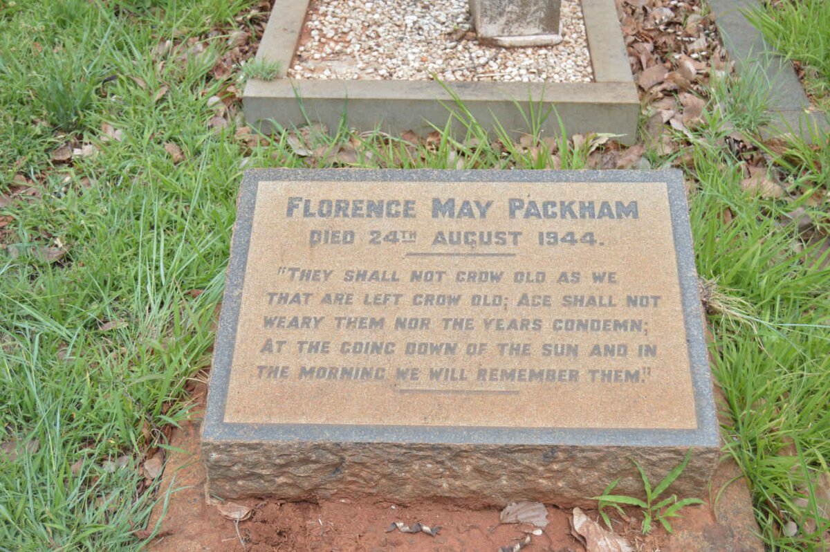 PACKHAM Florence May -1944