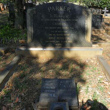PARKER Charles -1951 &amp; Annie Henrietta -1953 :: VERCUEIL Polly Florence Patricia 1910-1982