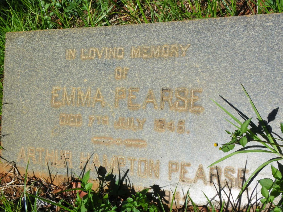 PEARSE Arthur Hamilton &amp; Emma -1945
