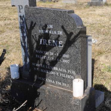 PEREIRA Irene 1947-1997