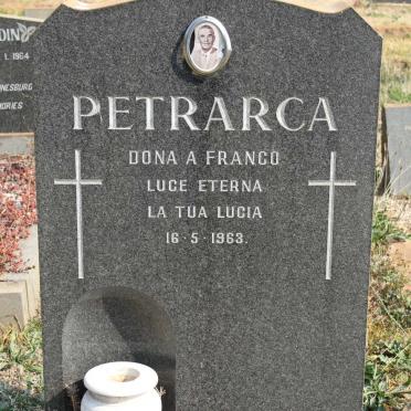 PETRARCA Franco -1963