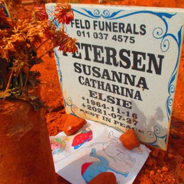 PETERSEN Susanna Catharina Elsie 1964-2021