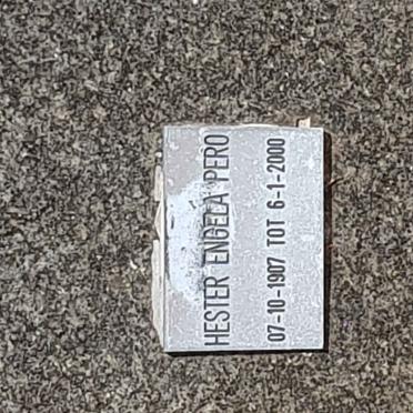 PERO Eric Percy 1909-1960 &amp; Hester Engela 1907-2000